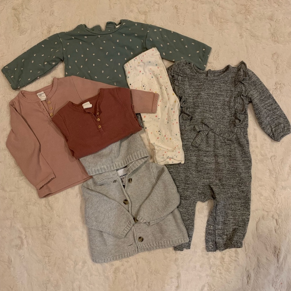Girls 6-9 month lot